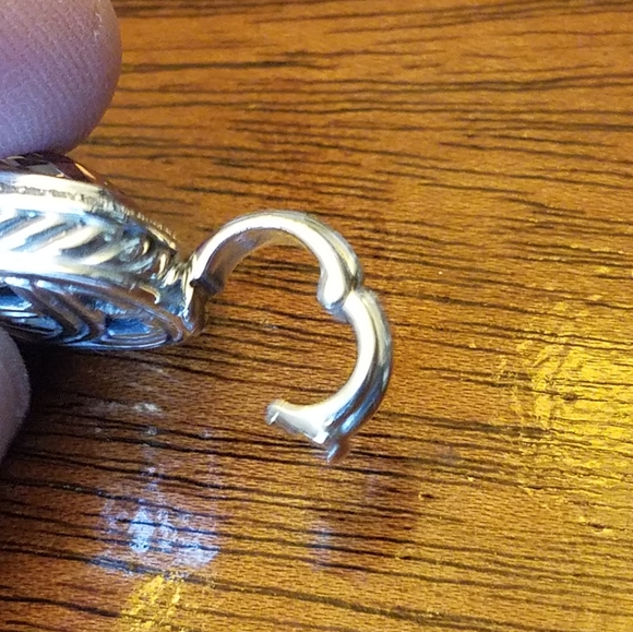 SOLD@! Auth. David Yurman 14mm Dia. Morg. Enhancer - Picture 8 of 8